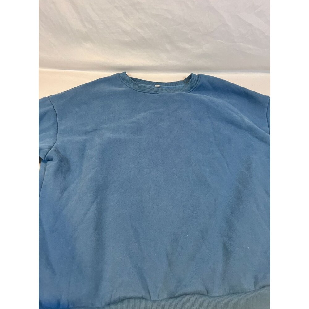 Vintage Style Unbranded Blue Crewneck Sweatshirt - Men’s Large